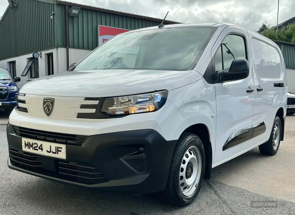 Peugeot Partner 1.5 Bluehdi 100 Professional Van White