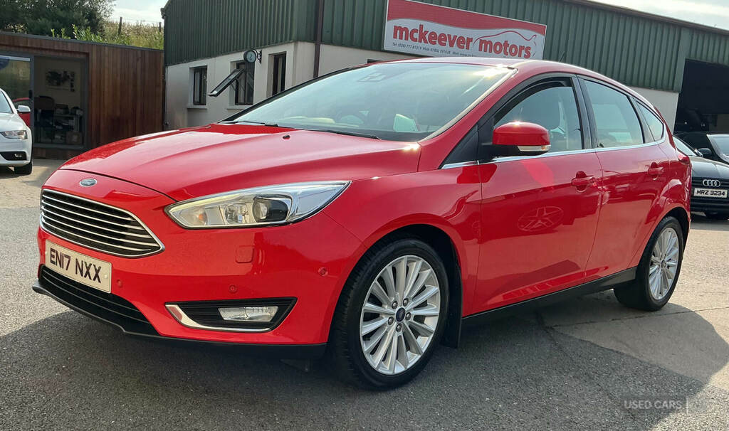 Ford Focus 1.5 Tdci 120 Titanium X Red