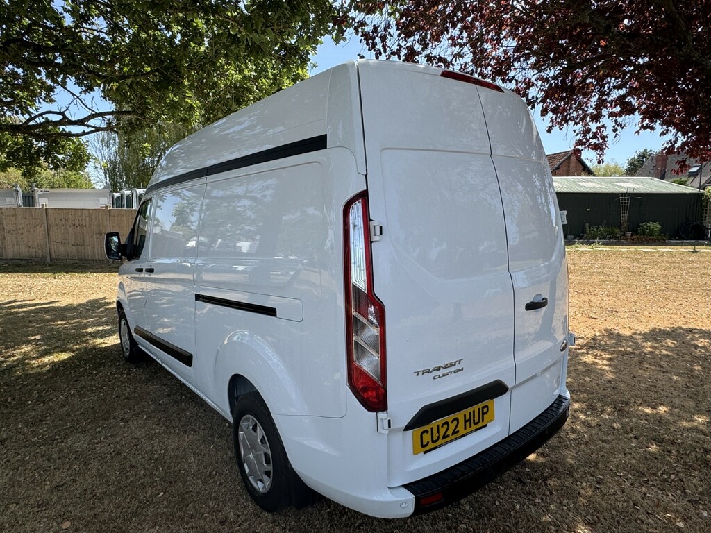 Ford Transit Custom 2.0 Transit Custom High Roof Trend Van 300 L2 2.0L CU22HUP White #3