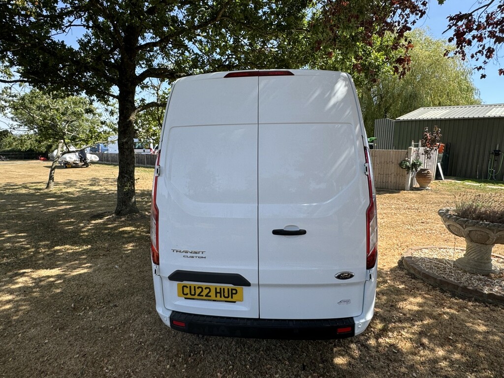 Ford Transit Custom 2.0 Transit Custom High Roof Trend Van 300 L2 2.0L CU22HUP White #4