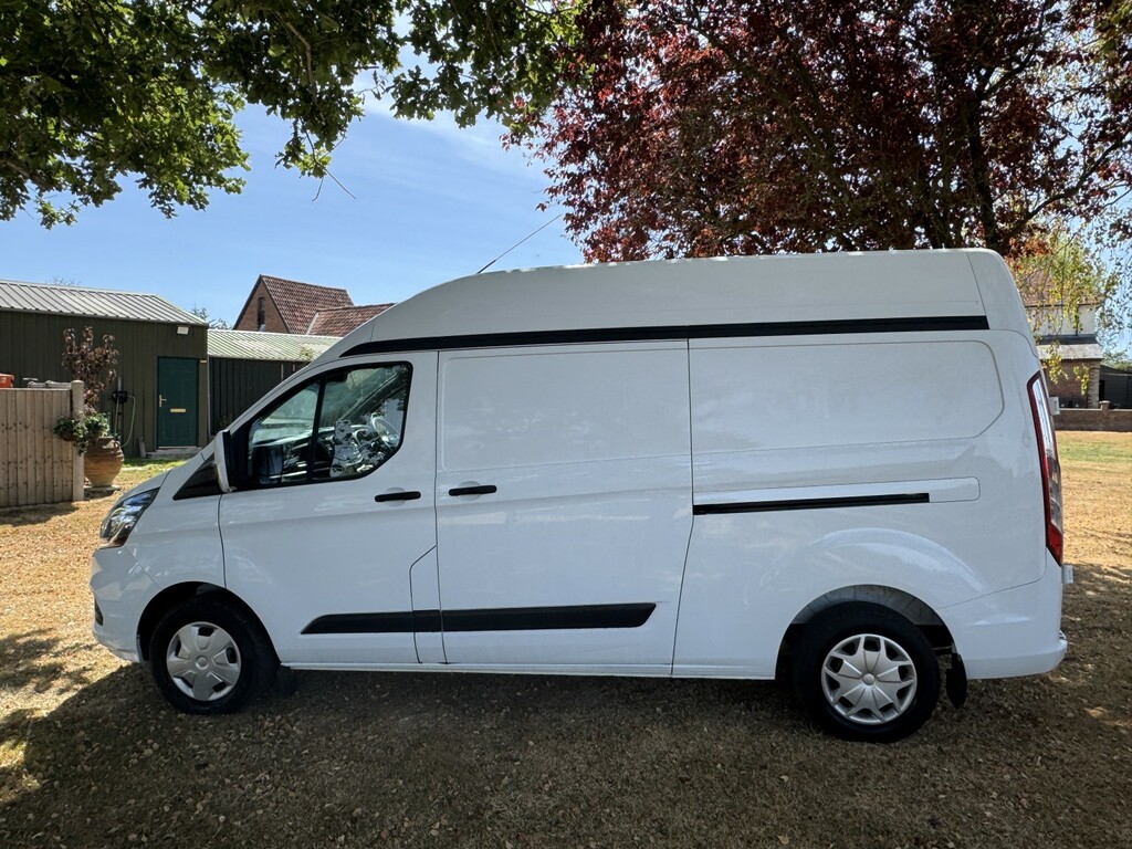 Ford Transit Custom 2.0 Transit Custom High Roof Trend Van 300 L2 2.0L CU22HUP White #6