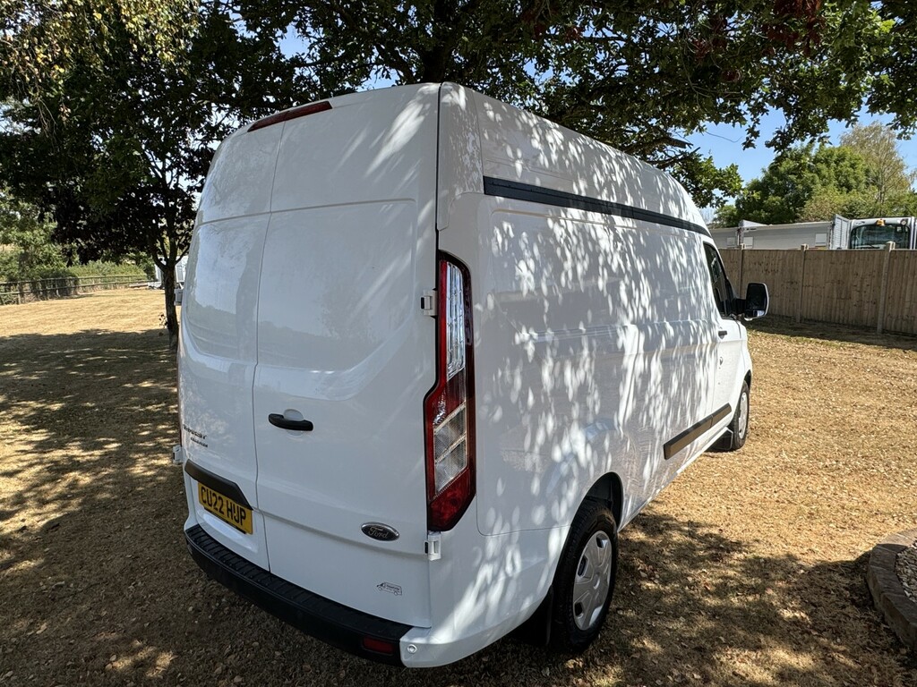 Ford Transit Custom 2.0 Transit Custom High Roof Trend Van 300 L2 2.0L CU22HUP White #2