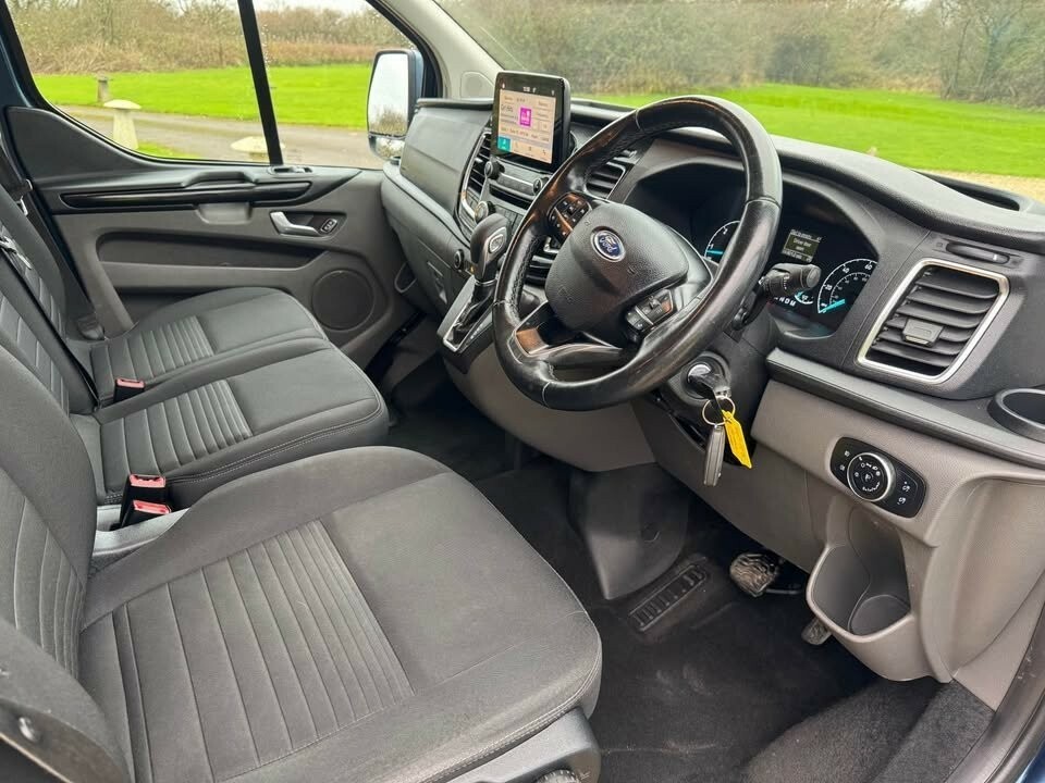 Ford Transit Custom 2.0 320 Ecoblue Limited 182Hp Lwb SL20LPA Blue #4