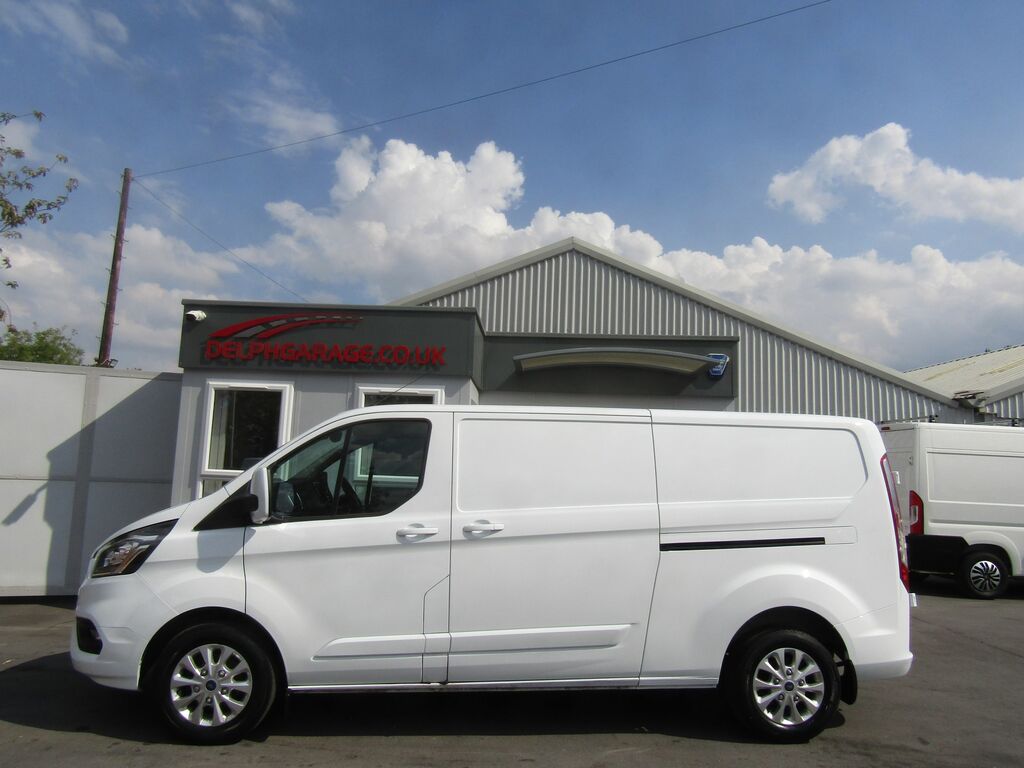 Ford Transit Custom 300 Limited L2 H1 LJ23GSD White #4