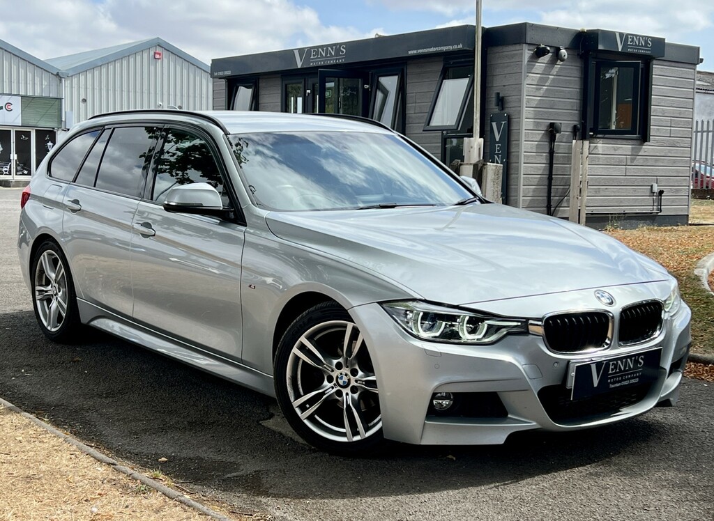 BMW 3 Series 2.0 318D M Sport Touring Silver