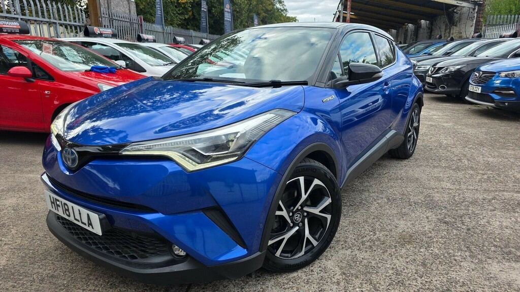 Toyota C-Hr 1.8 Vvt-h Dynamic Cvt Euro 6 Ss Blue