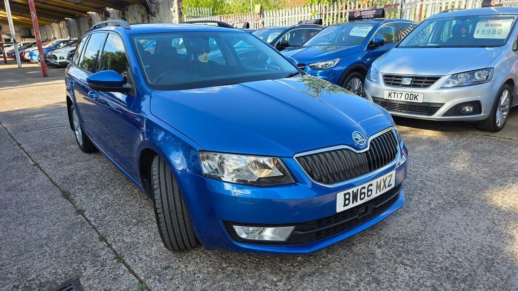 Skoda Octavia 2.0 Tdi Se L Euro 6 Ss BW66MXZ Blue #2