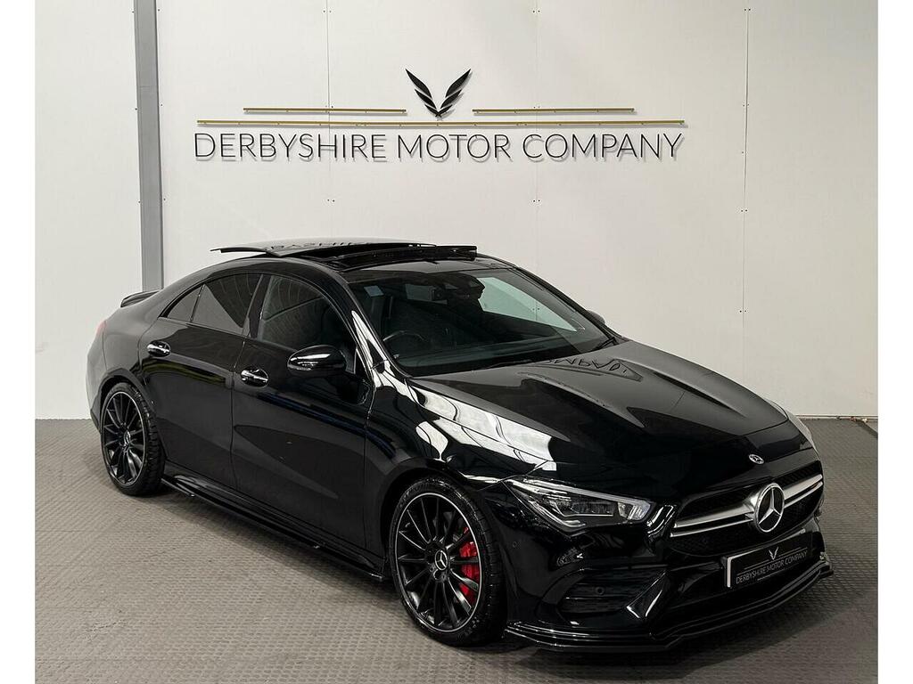 Mercedes-Benz CLA Class 2.0 Cla35 Amg Premium Plus Coupe 7G-d Black