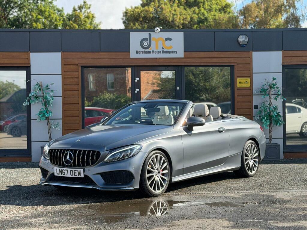 Mercedes-Benz C Class 2.1 C220d Amg Line Premium Plus Cabriolet G-tron Grey