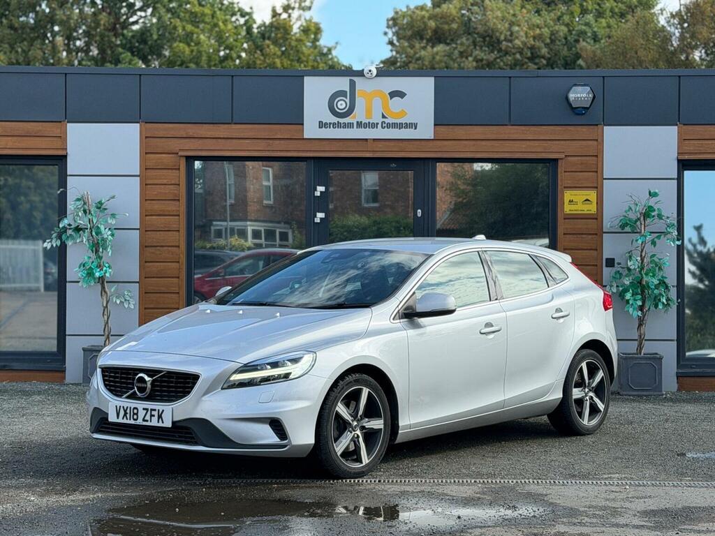 Volvo V40 2.0 T2 R-design Nav Plus Euro 6 Ss Silver
