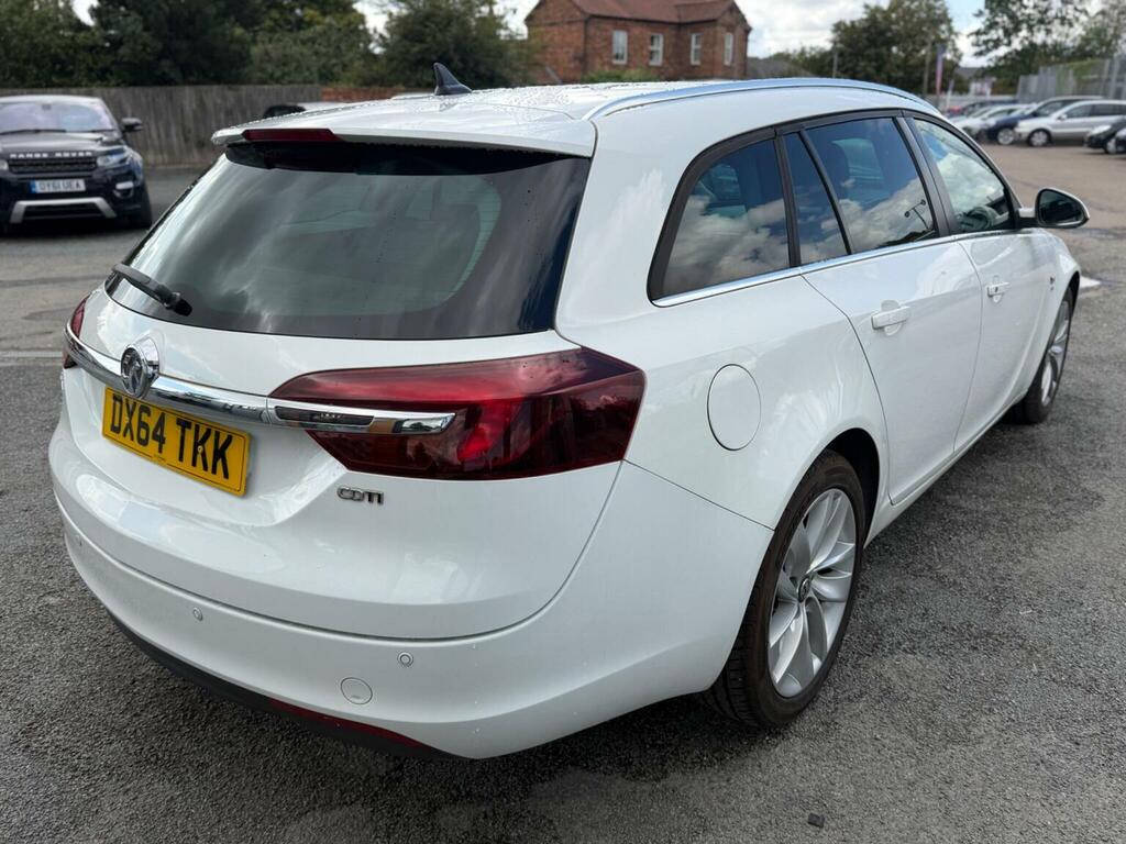 Vauxhall Insignia 2.0 Cdti Sri Nav Sports Tourer Euro 5 White #5