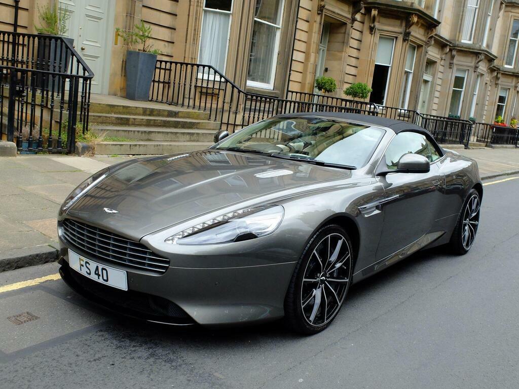 Aston Martin DB9 6.0 V12 Gt Volante T-tronicii Euro 6 Silver #2