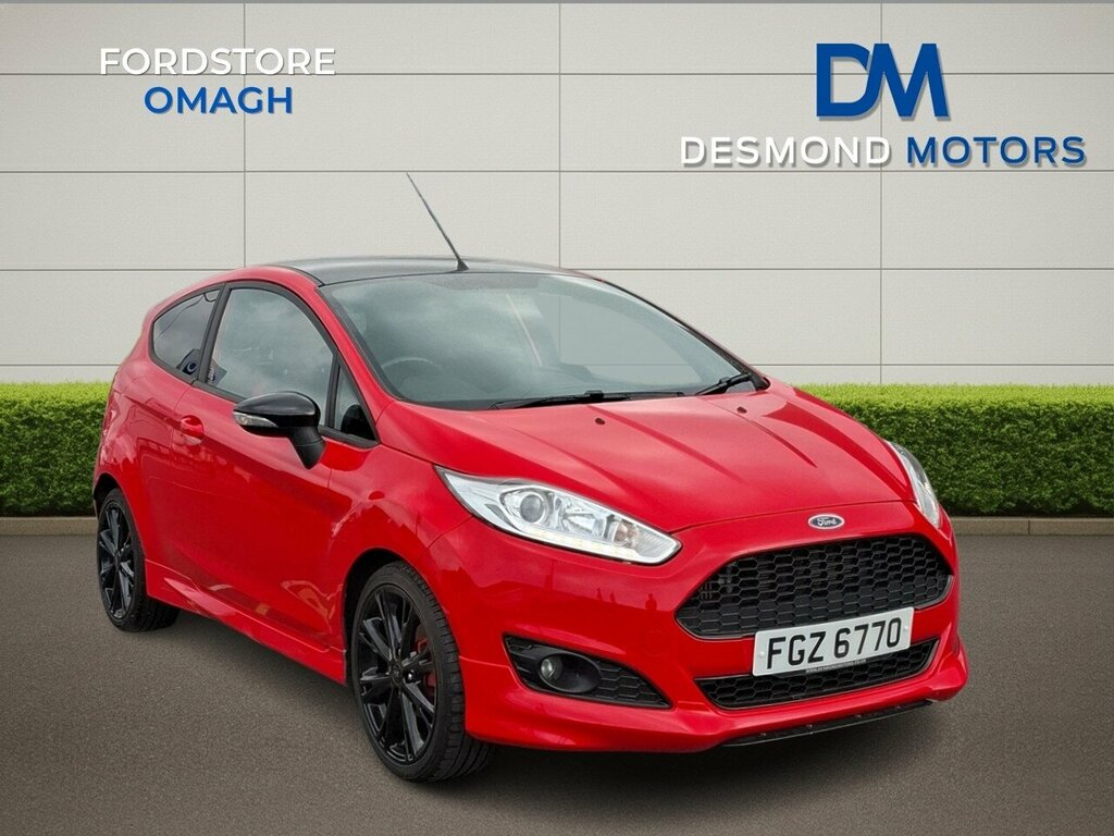 Ford Fiesta St-line Red Edition Red