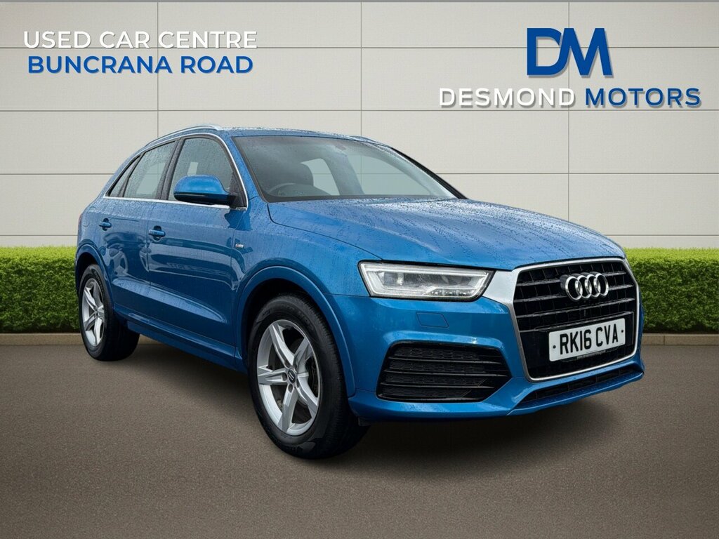 Audi Q3 S Line Tdi RK16CVA Blue