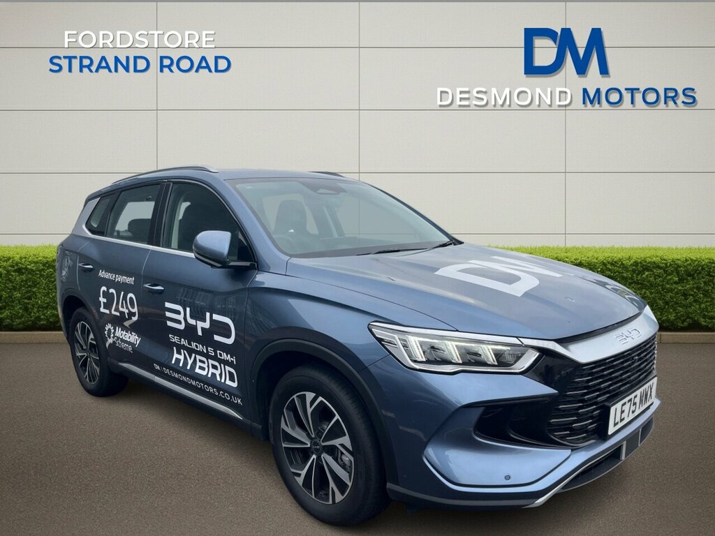 Byd Sealion 5 Design Phev LE75MWX Blue