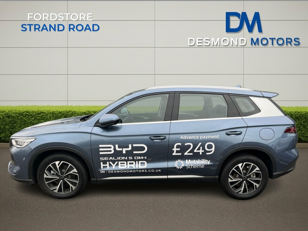 Byd Sealion 5 Design Phev LE75MWX Blue #5