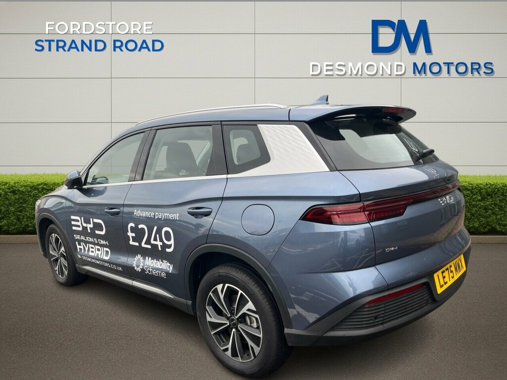 Byd Sealion 5 Design Phev LE75MWX Blue #2