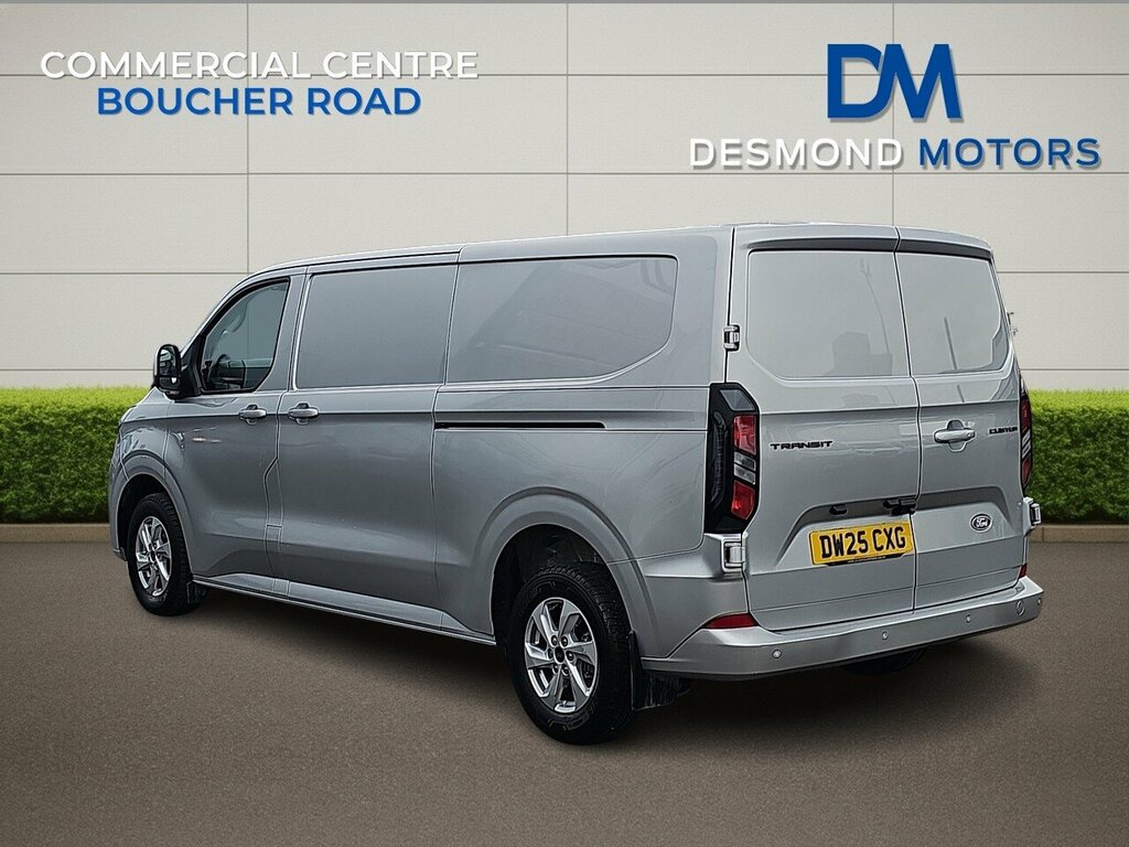 Ford Transit Custom 320Lmtd Eblue A DW25CXG Silver #2