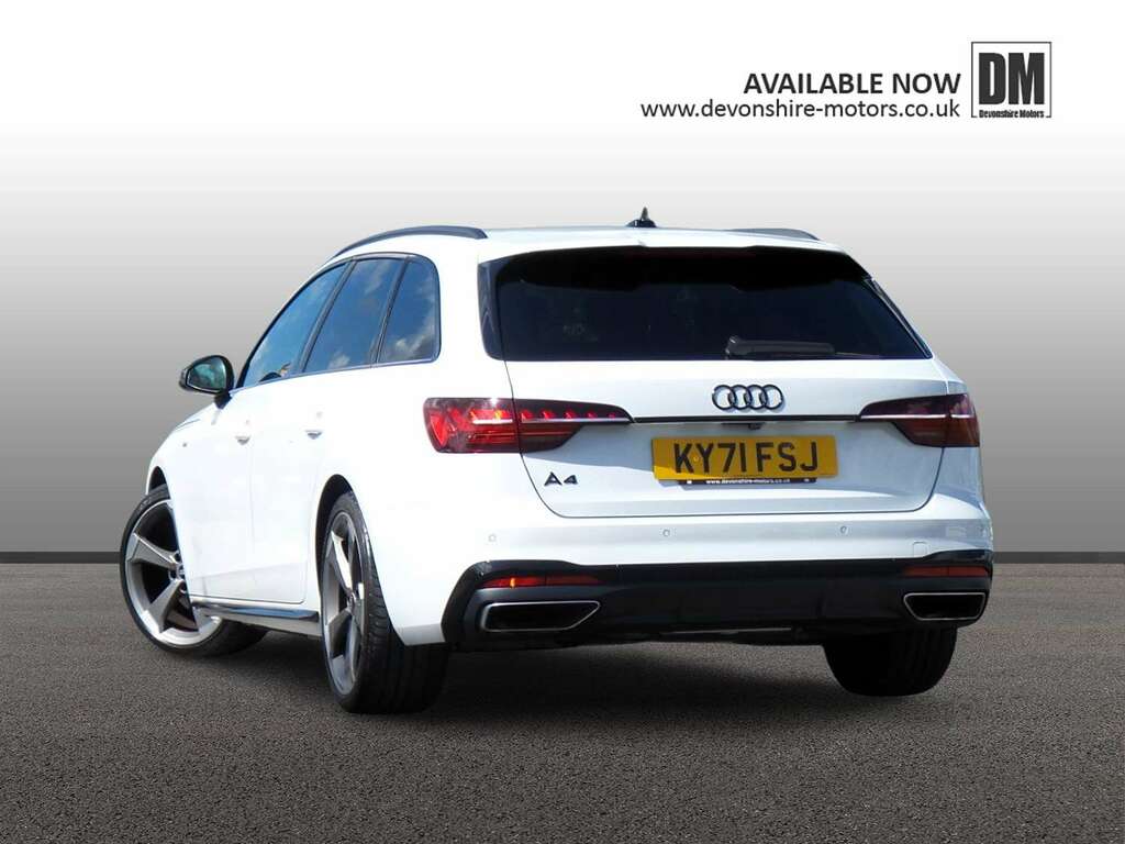 Audi A4 Black Edition KY71FSJ White #2
