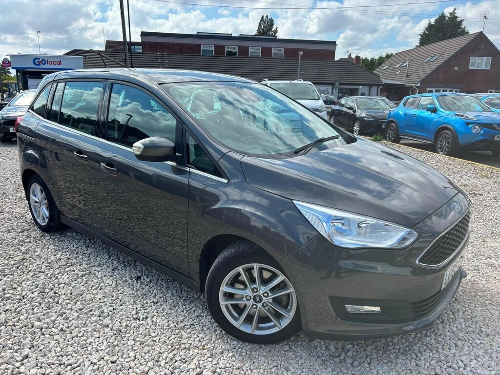 Ford Grand C-Max Mpv 1.0T Ecoboost Gpf Zetec Euro 6 Ss 2018 Grey