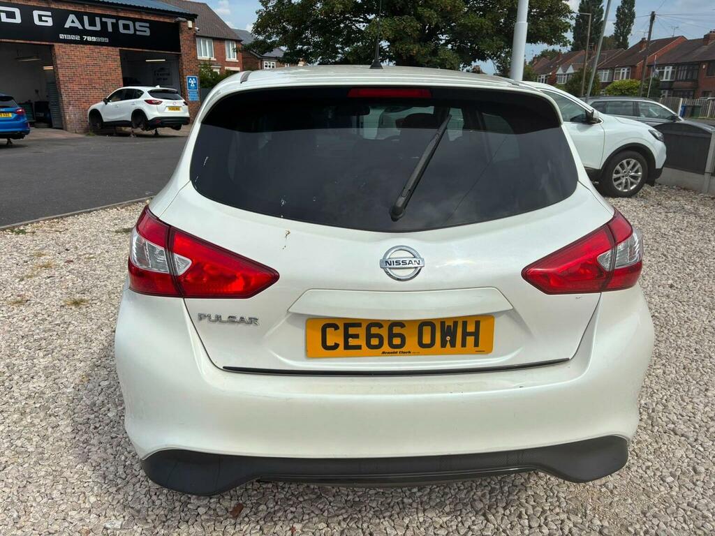 Nissan Pulsar Hatchback 1.2 Dig-t Tekna Euro 6 Ss 20166 CE66OWH White #6