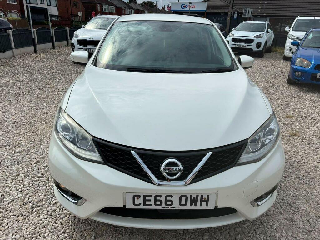Nissan Pulsar Hatchback 1.2 Dig-t Tekna Euro 6 Ss 20166 CE66OWH White #2