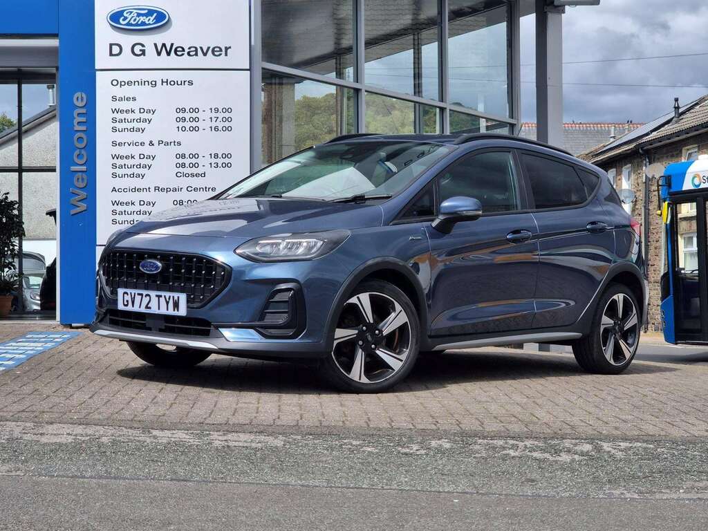 Ford Fiesta Active Turbo Mhev Blue