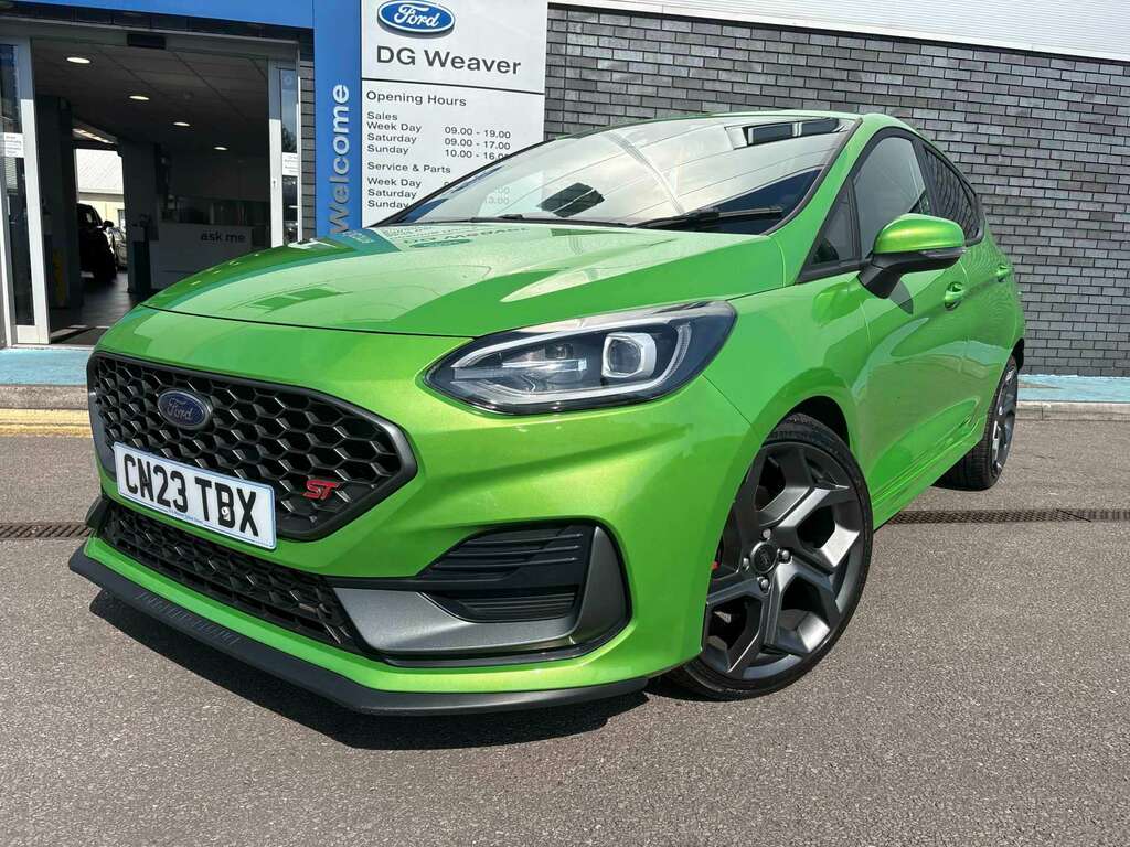 Ford Fiesta St-3 Turbo CN23TBX Green #2