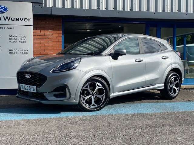 Ford Puma St-line Mhev BJ25SYA Silver