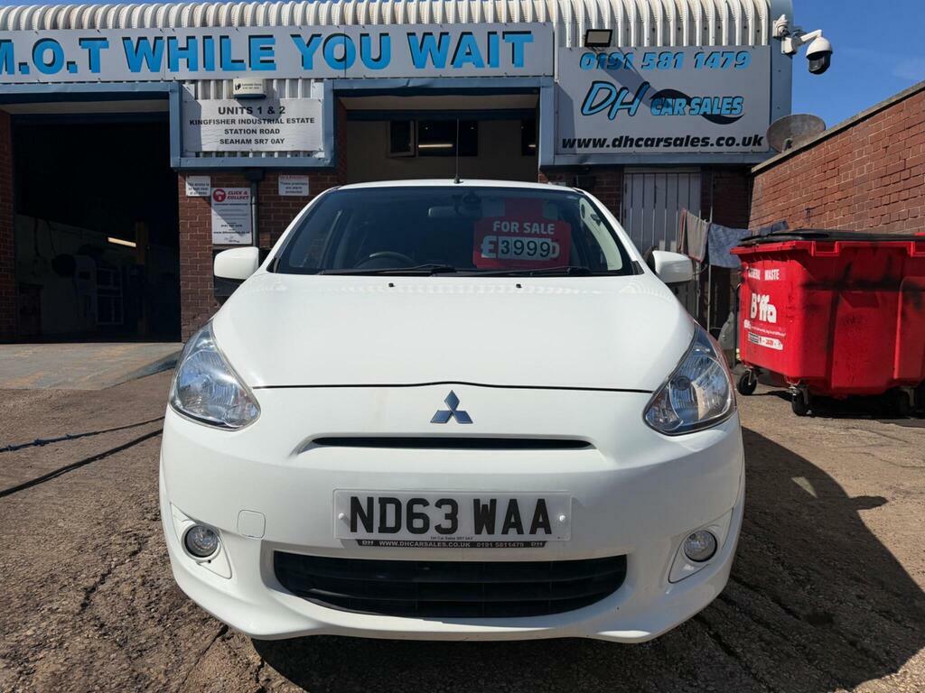 Mitsubishi Mirage 1.2 2 Euro 5 S S White #3