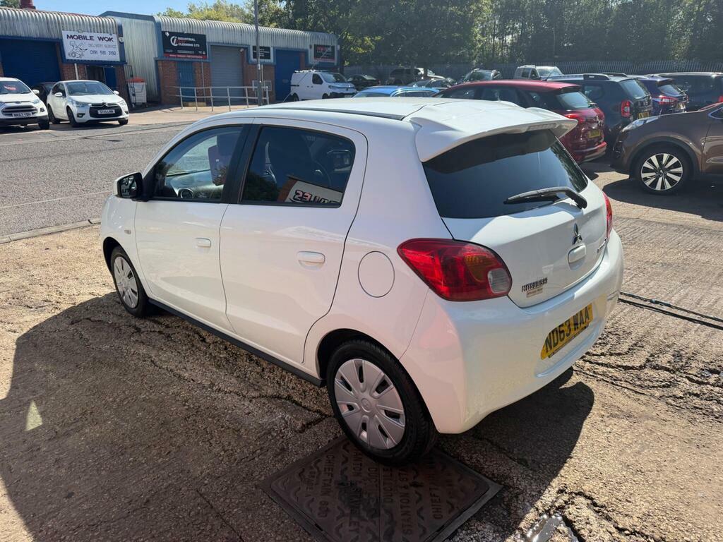 Mitsubishi Mirage 1.2 2 Euro 5 S S White #6