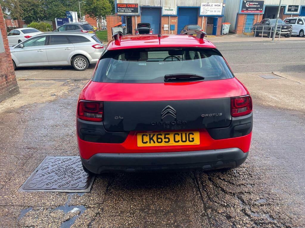Citroen C4 Cactus 1.6 Bluehdi Feel Euro 6 S S CK65CUG Red #6