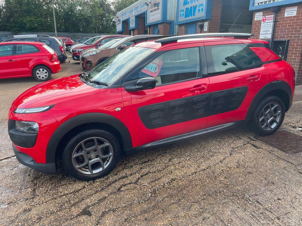 Citroen C4 Cactus 1.6 Bluehdi Feel Euro 6 S S CK65CUG Red #4