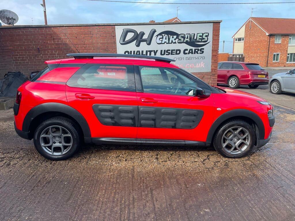 Citroen C4 Cactus 1.6 Bluehdi Feel Euro 6 S S CK65CUG Red #2