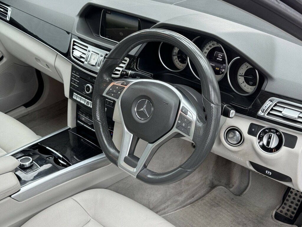 Mercedes-Benz E Class Coupe E220 Black #12