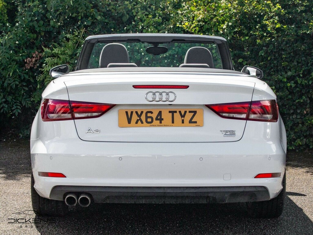Audi A3 Cabriolet Convertible 1.4 Tfsi Cod Sport Euro 6 Ss 2 White #6