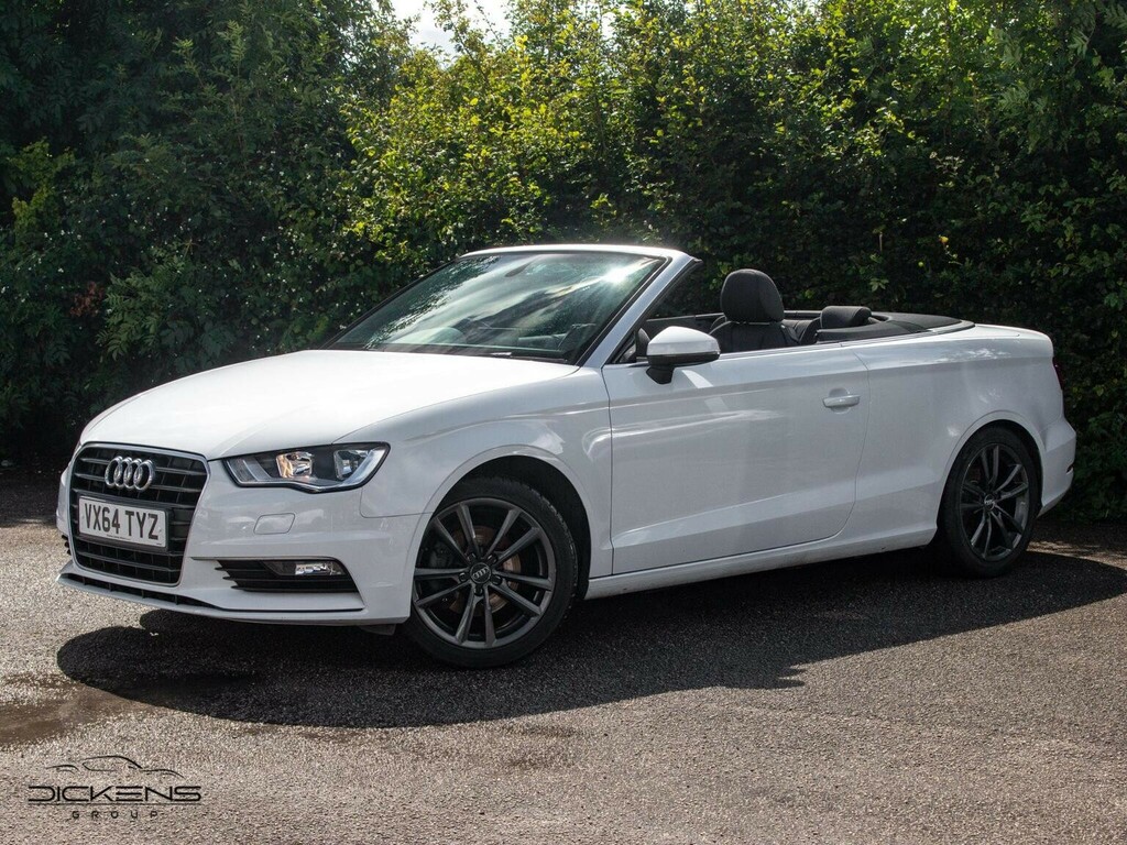 Audi A3 Cabriolet Convertible 1.4 Tfsi Cod Sport Euro 6 Ss 2 White #3