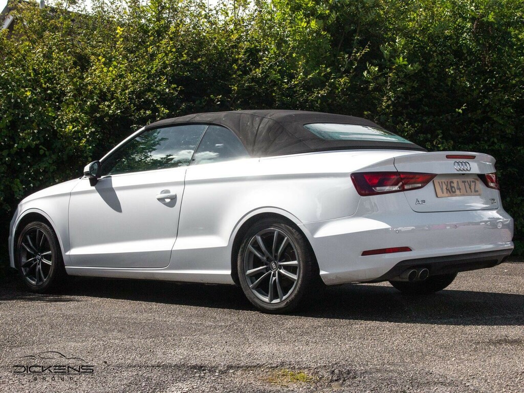 Audi A3 Cabriolet Convertible 1.4 Tfsi Cod Sport Euro 6 Ss 2 White #5