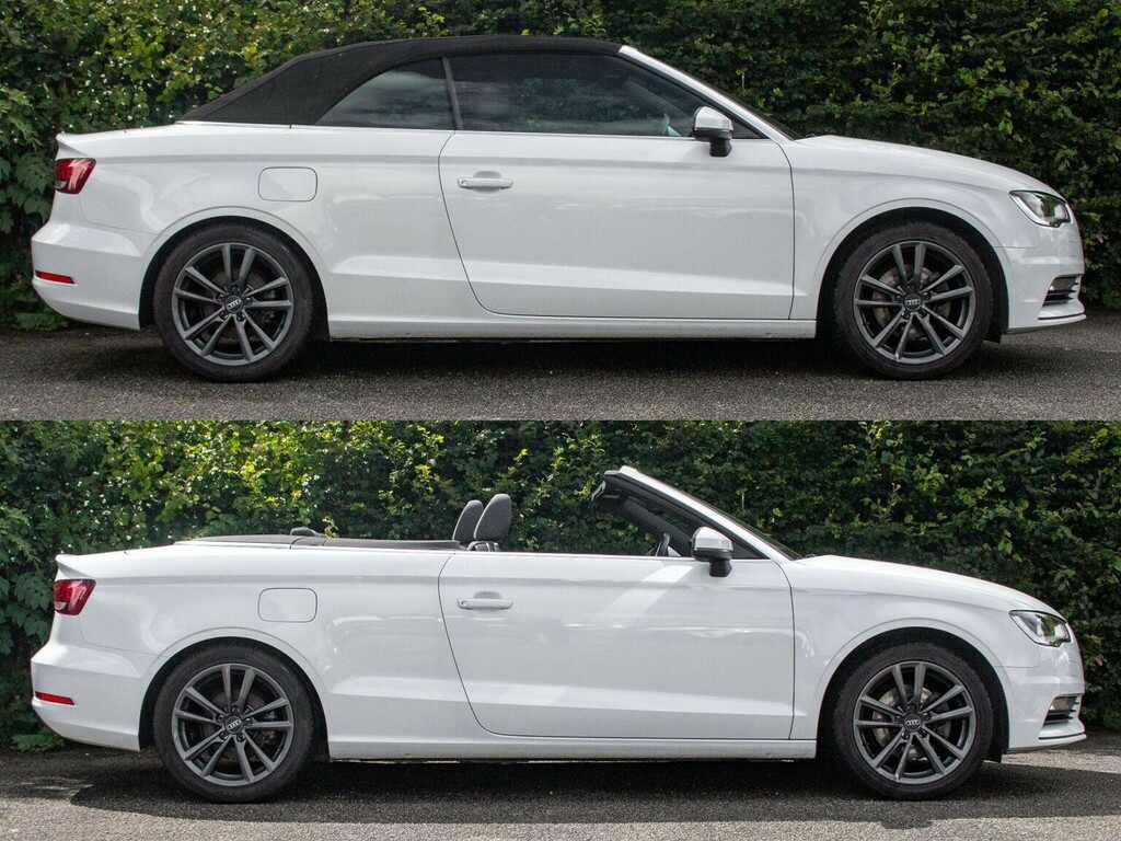 Audi A3 Cabriolet Convertible 1.4 Tfsi Cod Sport Euro 6 Ss 2 White #4