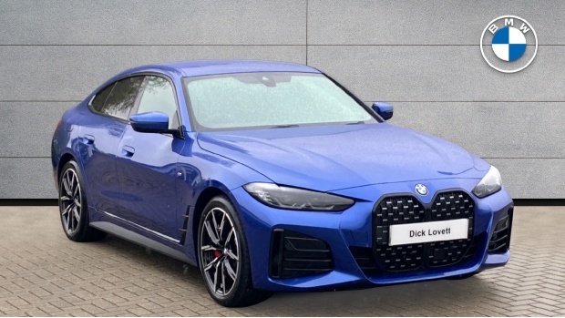 BMW 4 Series Gran Coupe 420I M Sport Euro 6 Blue