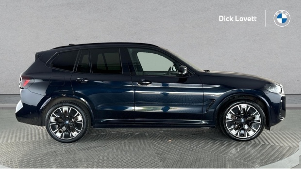 BMW iX3 80Kwh M Sport Pro OV72CKK Black #3