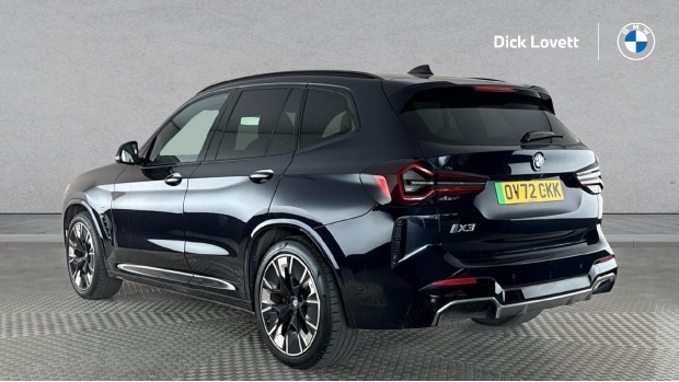 BMW iX3 80Kwh M Sport Pro OV72CKK Black #2