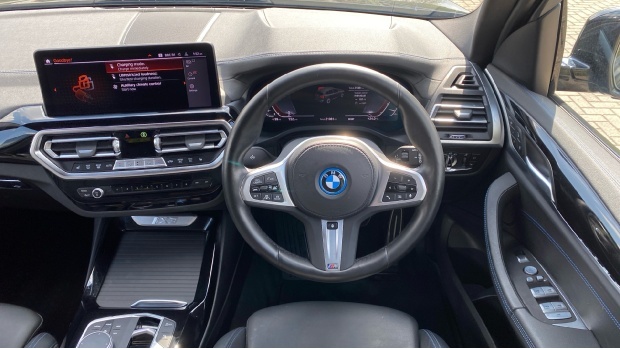BMW iX3 80Kwh M Sport YJ23SXZ Black #5