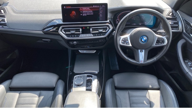 BMW iX3 80Kwh M Sport YJ23SXZ Black #4