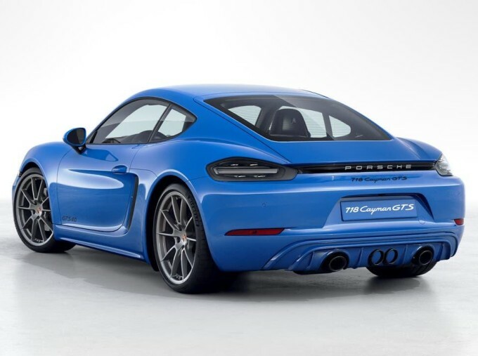 Porsche 718 Cayman Gts Pdk Euro 6 Blue #3