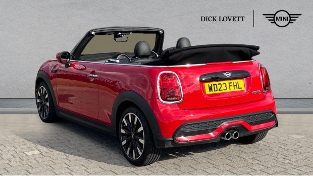 Mini Convertible 2.0 Cooper S Exclusive Steptronic Euro 6-Door Red #2