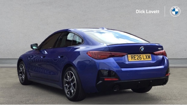 BMW 4 Series Gran Coupe 2.0 420I M Sport Euro 6 5-Door Blue #2