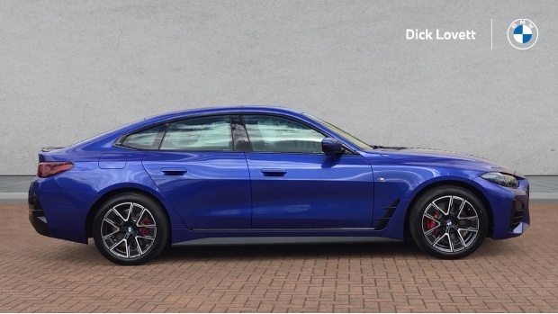 BMW 4 Series Gran Coupe 2.0 420I M Sport Euro 6 5-Door Blue #3
