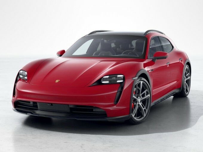 Porsche Taycan Performance Plus 93.4Kwh 4S Cross Turismo 4Wd Red