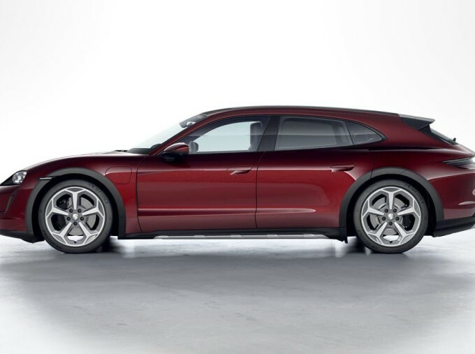 Porsche Taycan Performance Plus 93.4Kwh 4 Cross Turismo 11Kw Cha Red #2